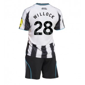 Newcastle United Joe Willock #28 Hemmaställ Barn 2025-26 Kortärmad (+ Korta byxor)
